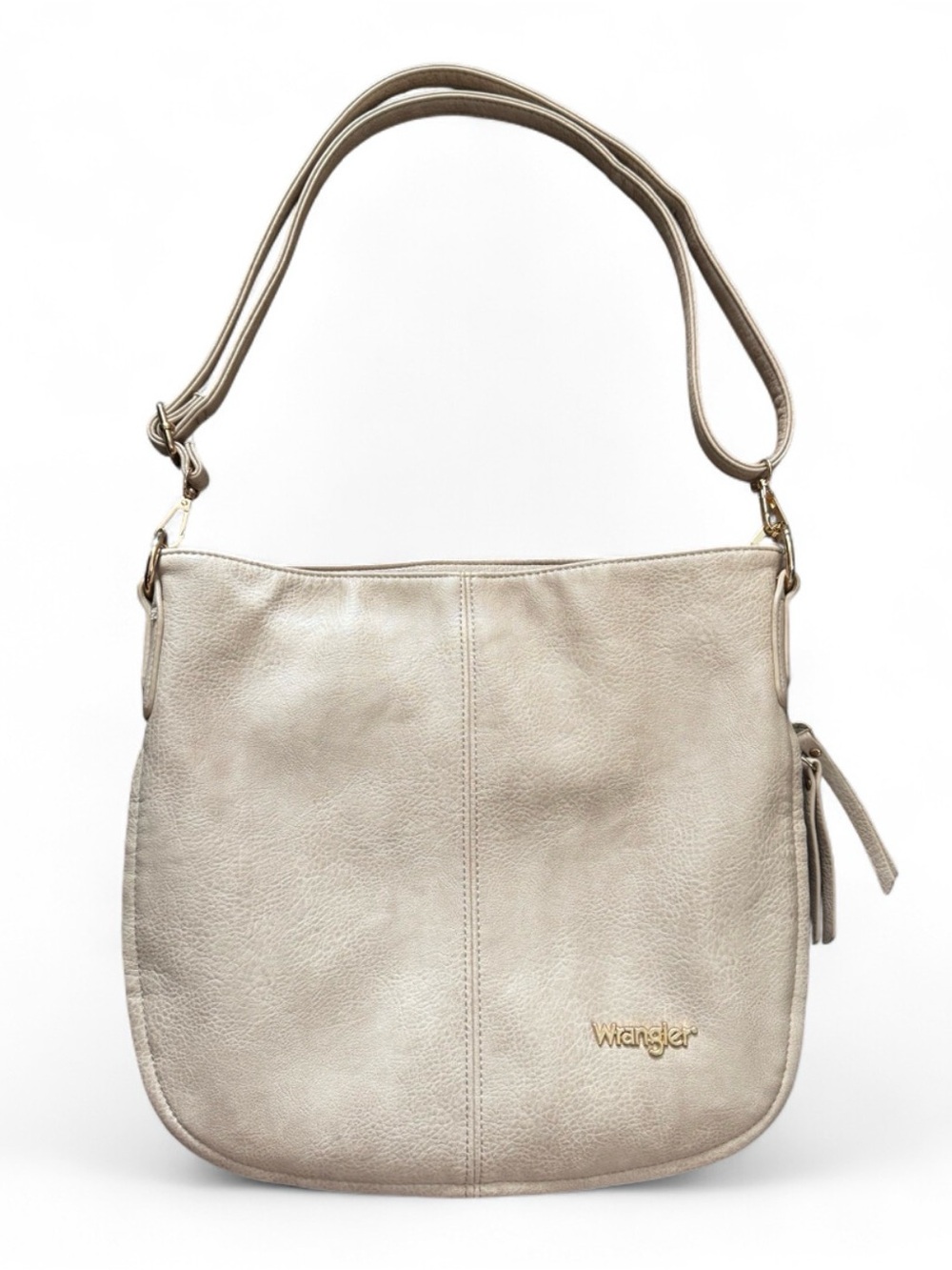 Wrangler Cream Hobo Shoulder Bag | Classic Boho Chic Everyday Casual